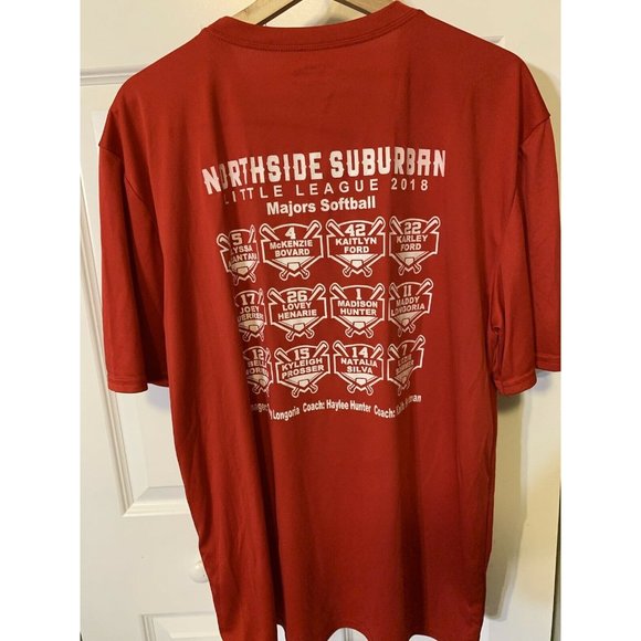 Razorbacks 2018‎ Little League Sz XL T-Shirt Red - Picture 7 of 7